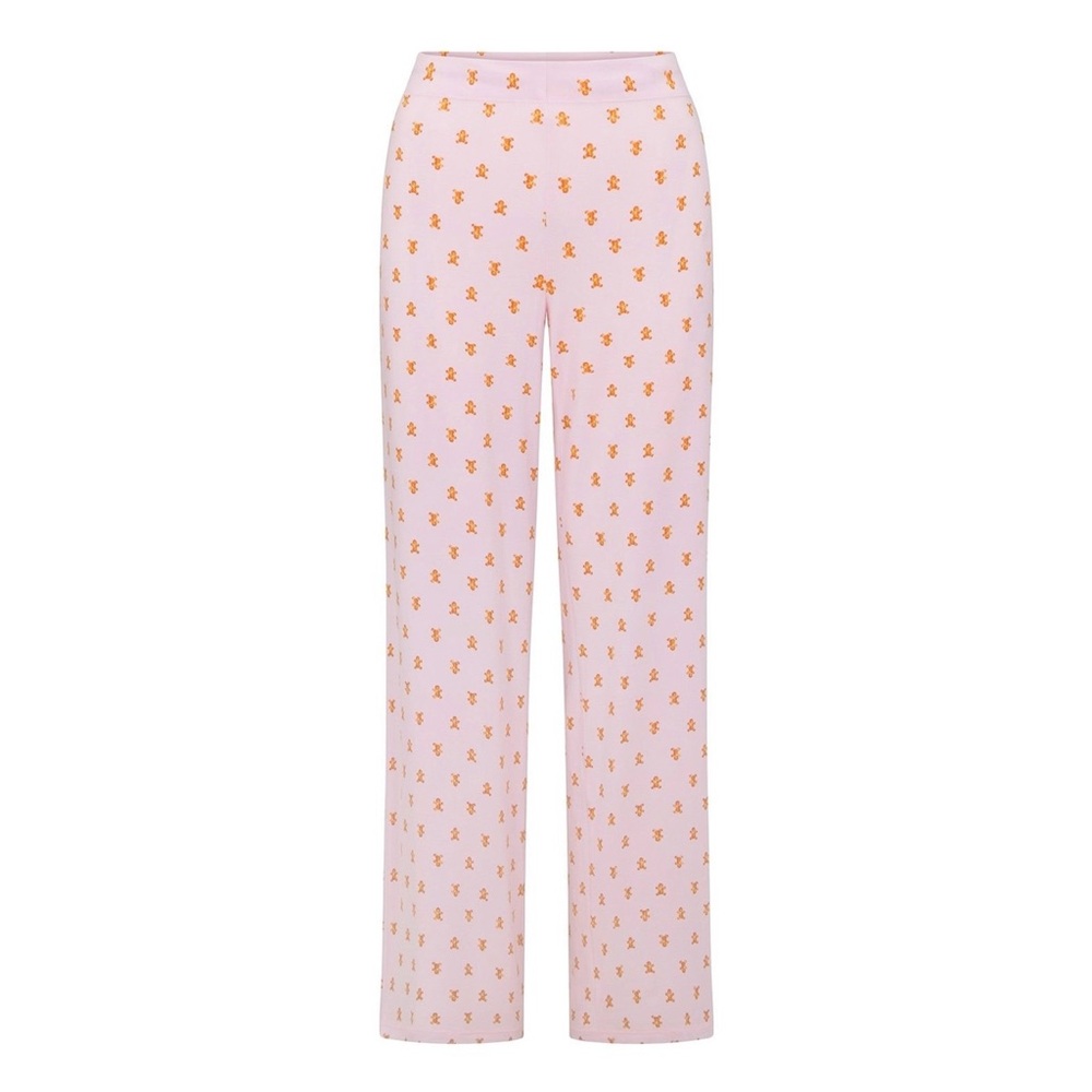 Skims Sleep Gingerbread Straight Leg Pajama Pants XS